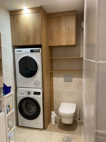 Réalisation de deux dressing et un aménagement de toilettes à Nantes