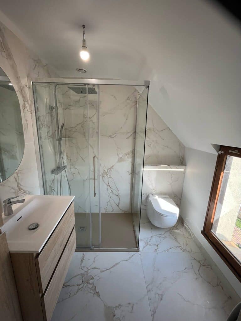 Aménagement de salle de bain près de Pornic